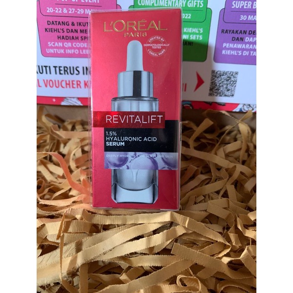 Loreal revitalift Hyaluronic serum 15ml