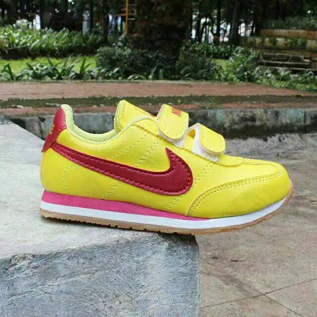 Super big sale!! sepatu nike anak/nike kids kuning/sepatu anak nike murah/bike import