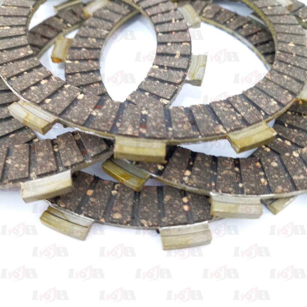 NPP Kampas Plat Kopling Smash Part Motor Suzuki 4 Lembar Clutch Disk Set Lengkap