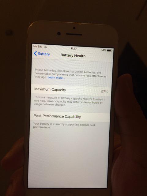 Rusaljones Iphone 11 Battery Health 97