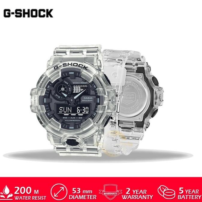 Casio G-Shock GA-700SKE-7ADR / GA700SKE / GA700SKE7ADR Original Murah