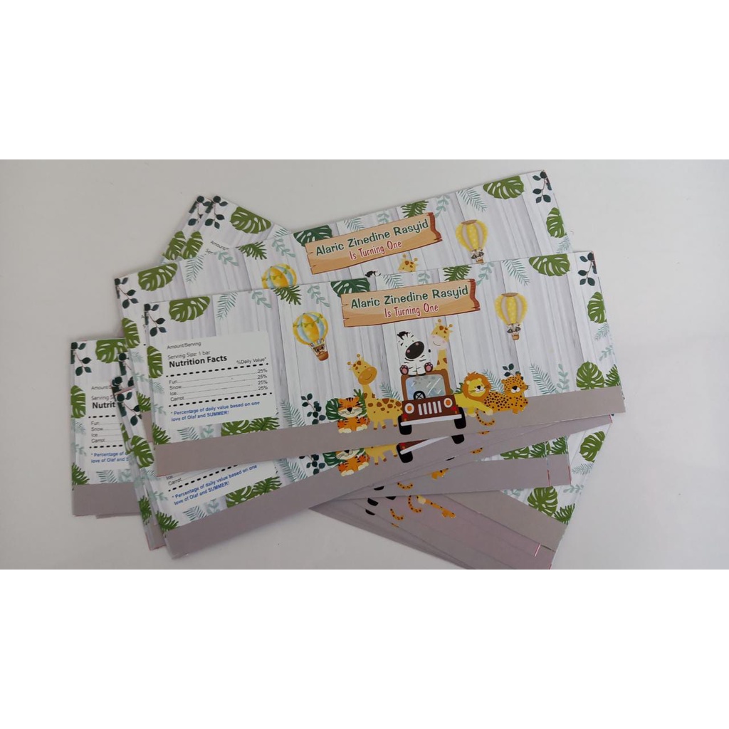 label susu botol jungle / label susu custom jungle / label minuman custom jungle