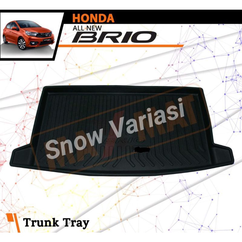 Trunk Trey  Karpet Bagasi   Trank Trang Tray  All New Brio 2018