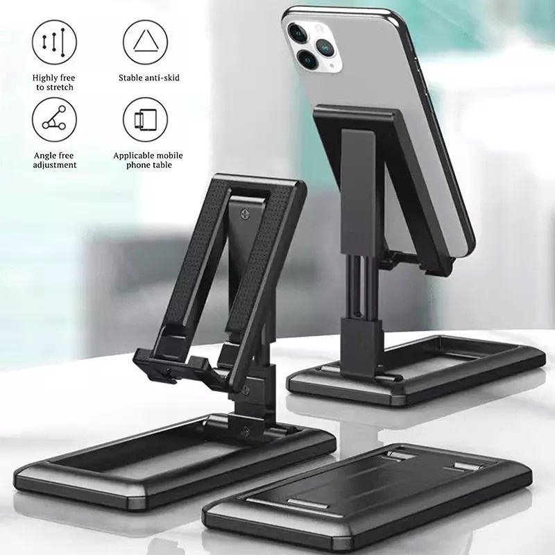 Holder Phone Meja Lipat Folding Phone Holder Adjustable Holder HP