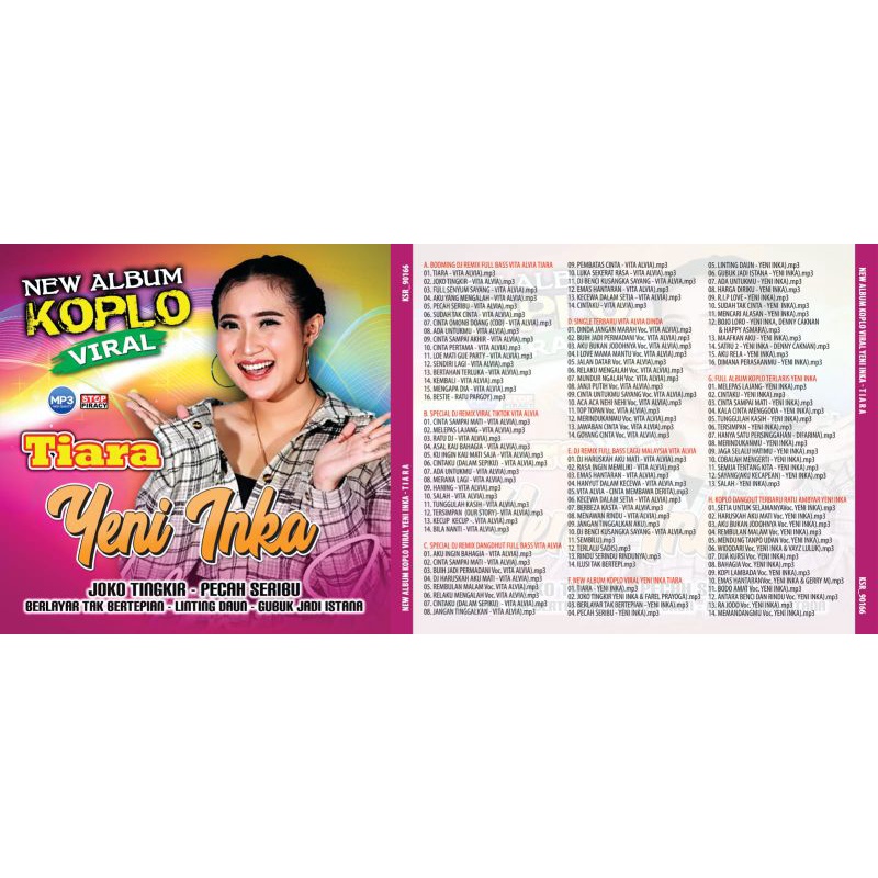 Kaset Lagu Mp3 : New Koplo Yeni Inka, Vita Alvia
