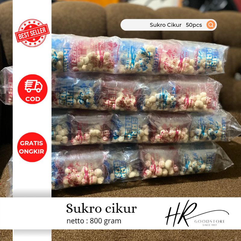 

Sari Rasa Pilus Sukro Cikur Cemilan Makanan Ringan Seblak Bakso aci 50 pcs