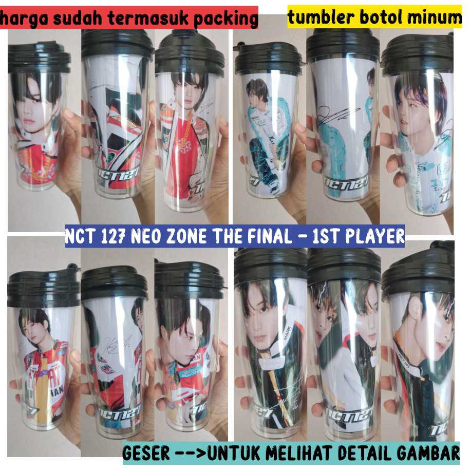 Tumbler Botol Minum NCT 127 The Final 1st Player