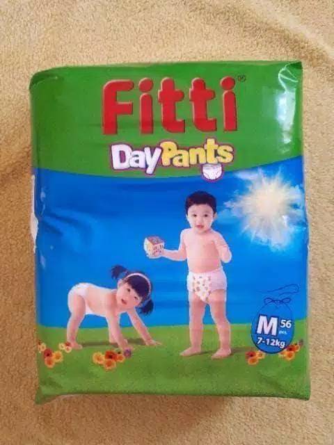 Pampers fitti pants M56, daya tampung bnyak, super elastis, dan murah wooowwwww