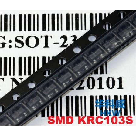 Transistor Chip SMD KRC103S Er~1930
