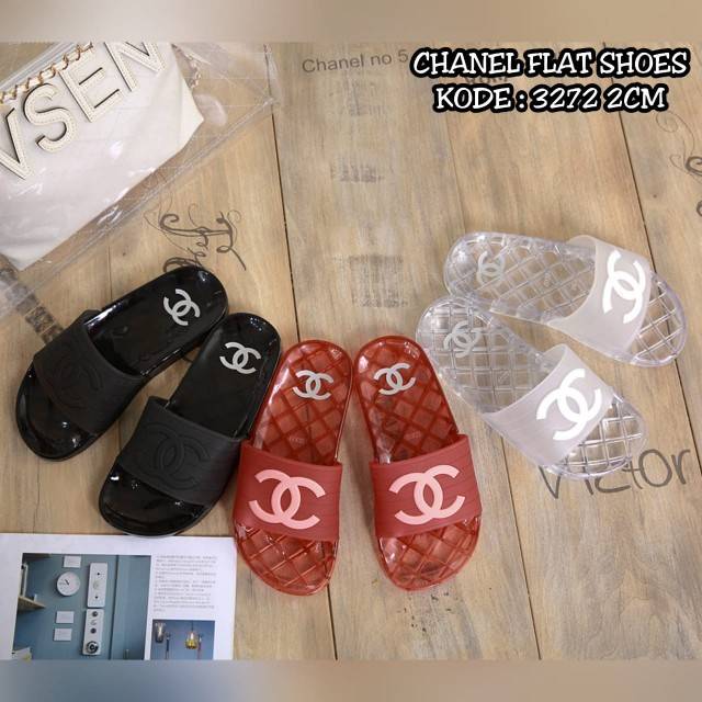 CHANEL FLAT SHOES 3272*bj
