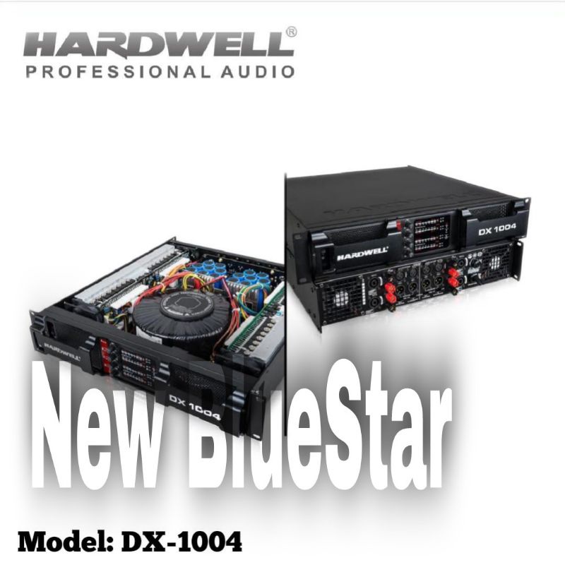 Power Hardwell DX 1004 Original Amplifier DX1004 Class H 4 Channel