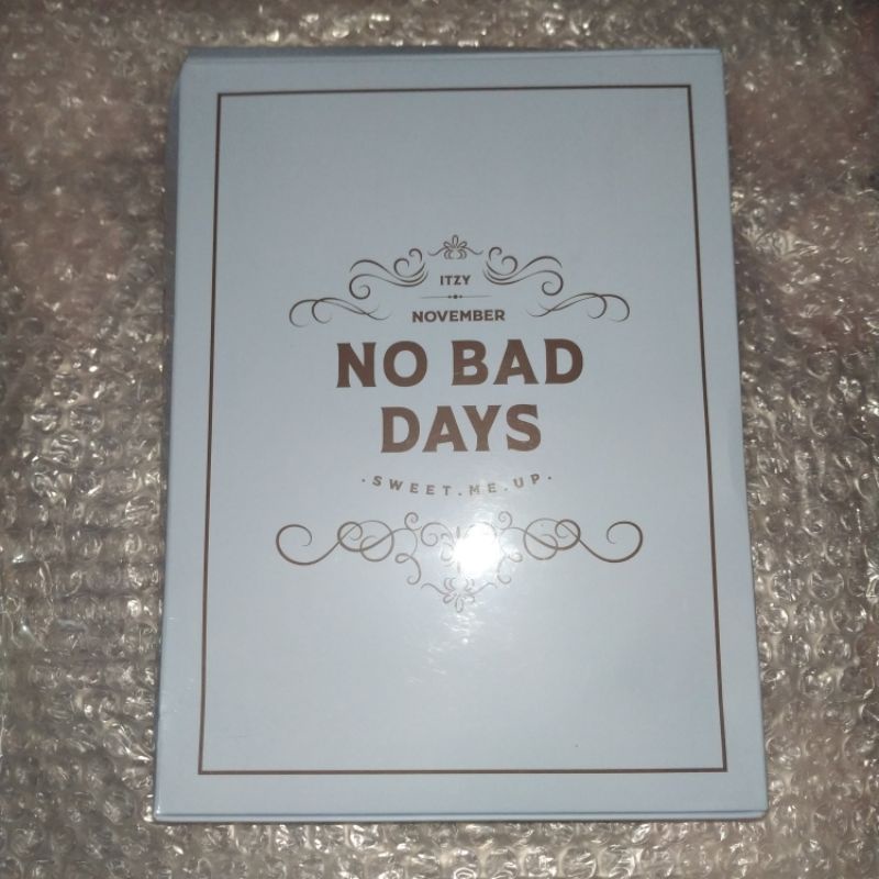 READY ITZY NO BAD DAYS (SWEET ME UP) NOVEMBER SEALED FULL SET