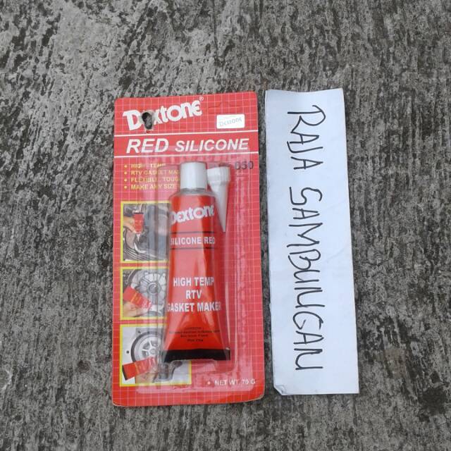 

lem kaca Red Silicone Dextone lem besi lem kayu lem keramik dextone DISKON6