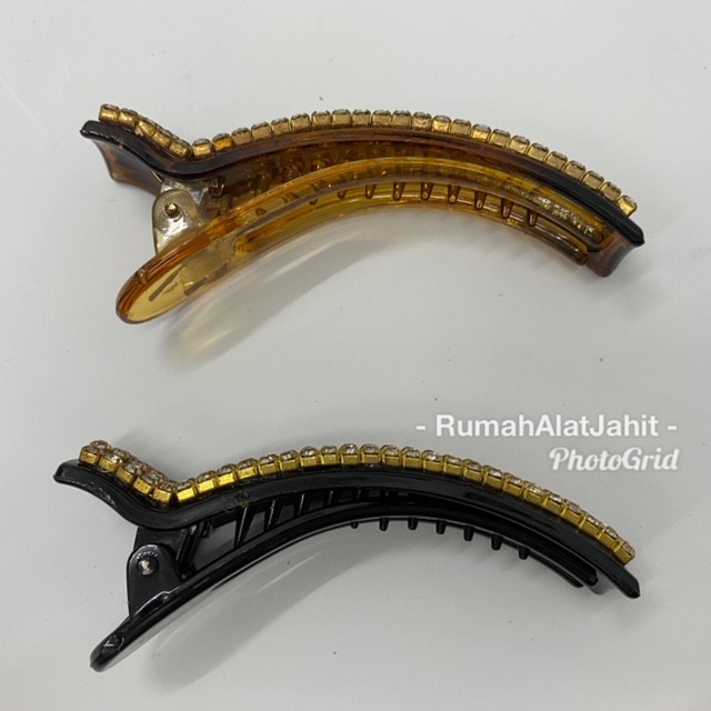 Jepit rambut / Hair clip Permata 8 cm Model 0712