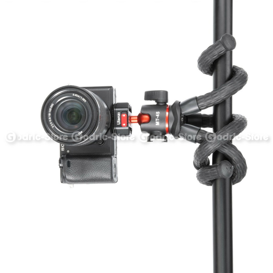 ULANZI MT-45 Flexible Gorilla Tripod with Detach Claw Ballhead Camera HP