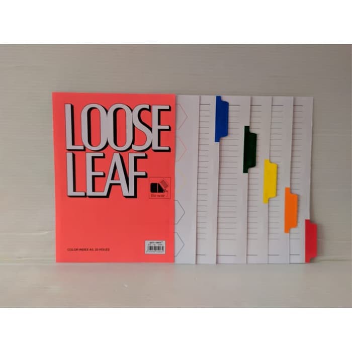 

Pembatas Buku Joy-Art Index A5 5 Pages | Loose Leaf Pembatas Binder A5