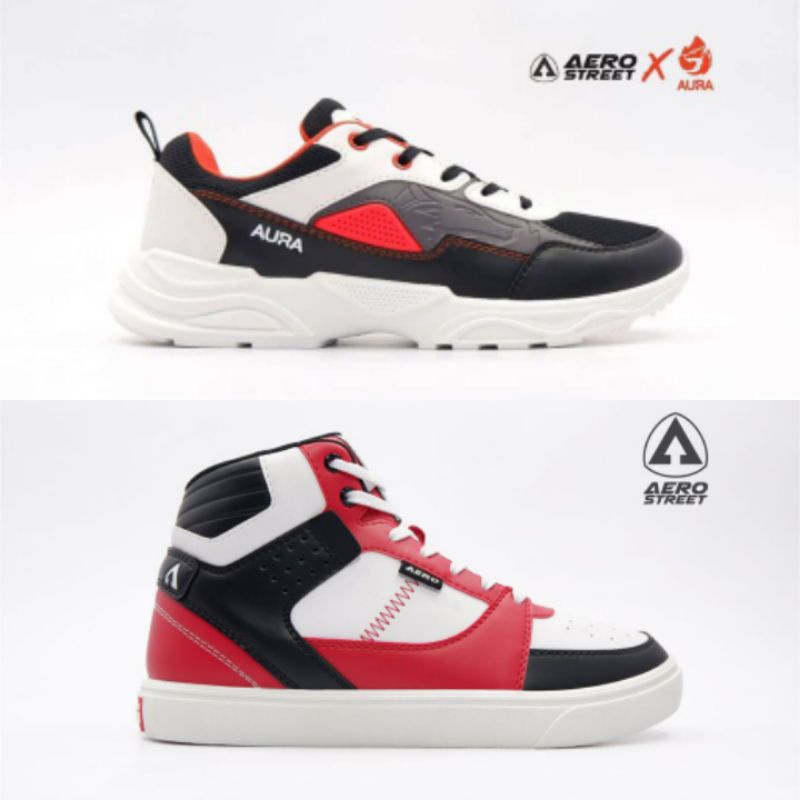 Aerostreet Lokal - Aerostreet Hoops Merah - Aerostreet x Aura Esport