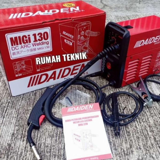Mesin Las Listrik - Daiden Las Listrik MIG MIGI 130 Co2 - Las Listrik Murah