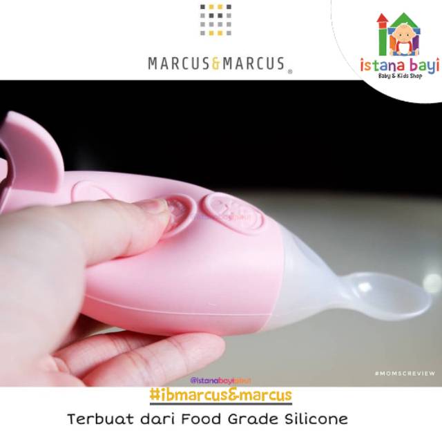 Marcus and Marcus Feeding Spoon Dispenser Botol Sendok Mpasi