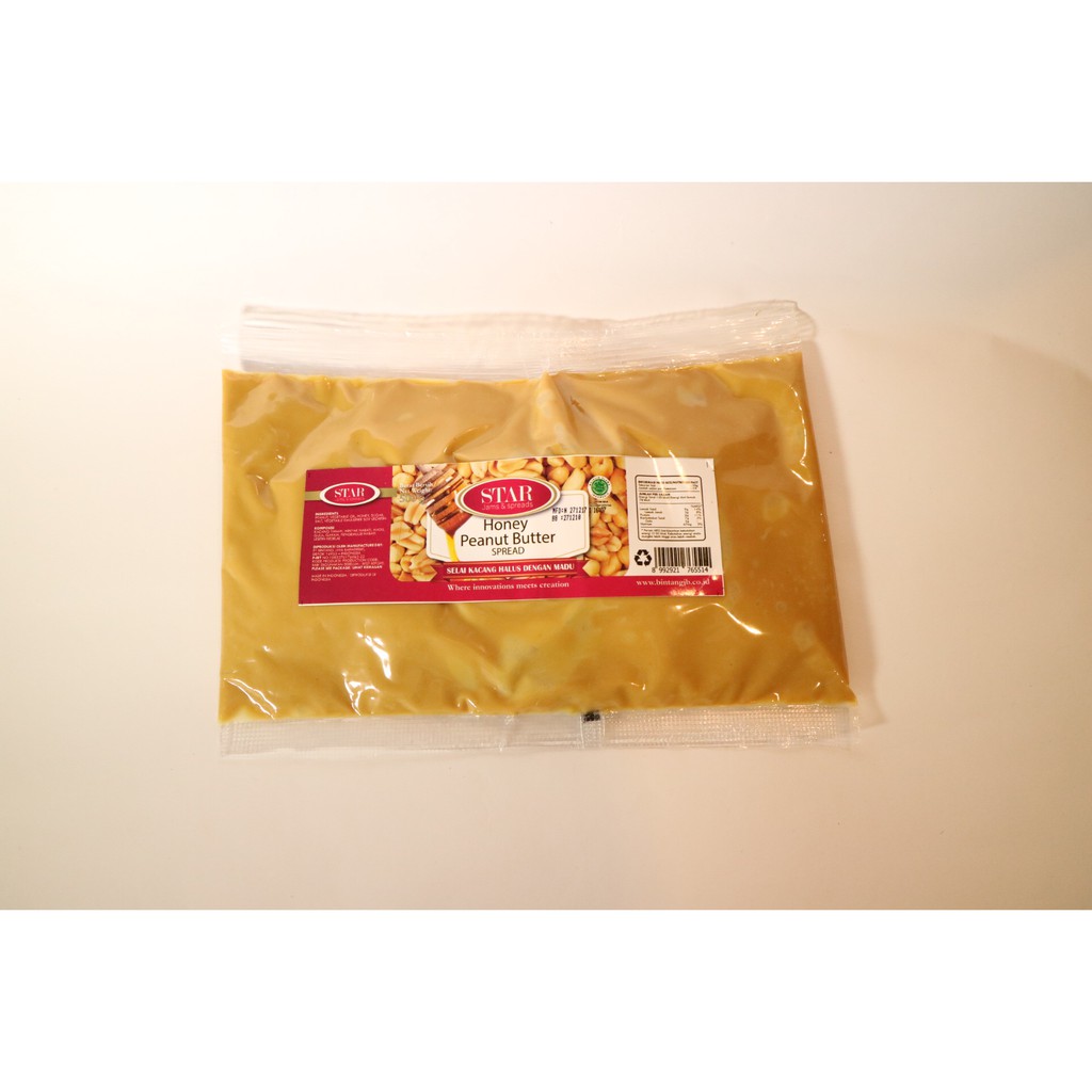 

STAR PEANUT BUTTER SMOOTH 500 GRAM HALAL