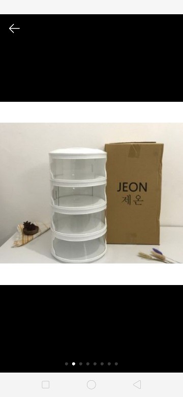 Tudung Saji 4 Susun / Tempat Penyimpanan Makanan