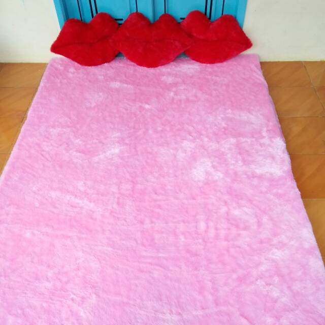 Sarung karpet polos ukuran 200x150