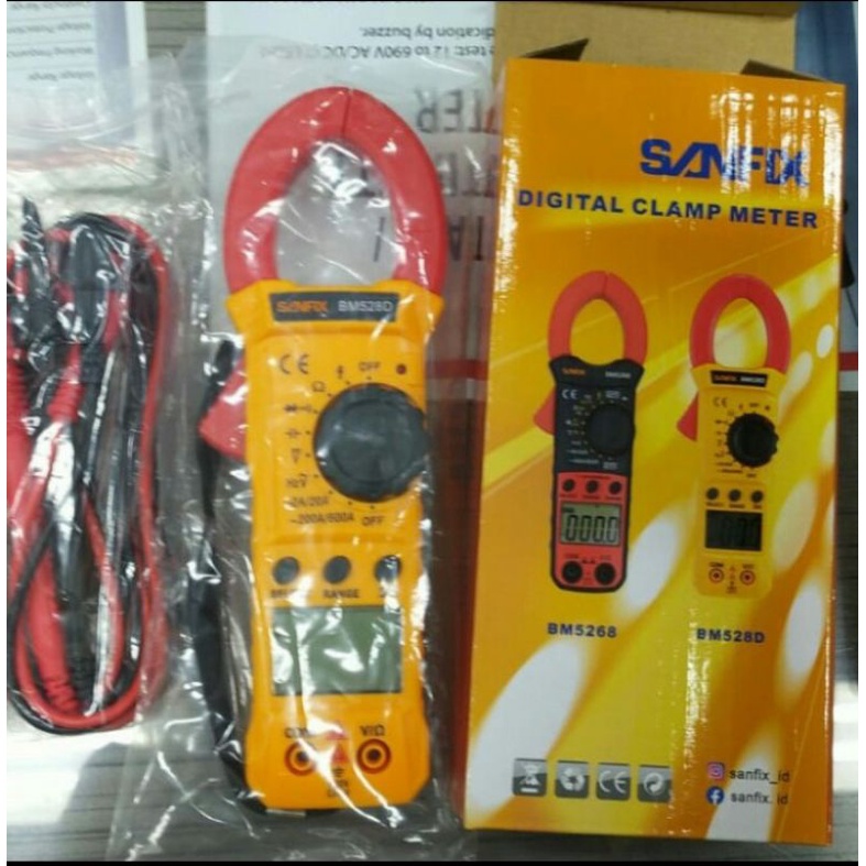 Tang amper digital BM528D Clamp meter digital BM528D sanfix
