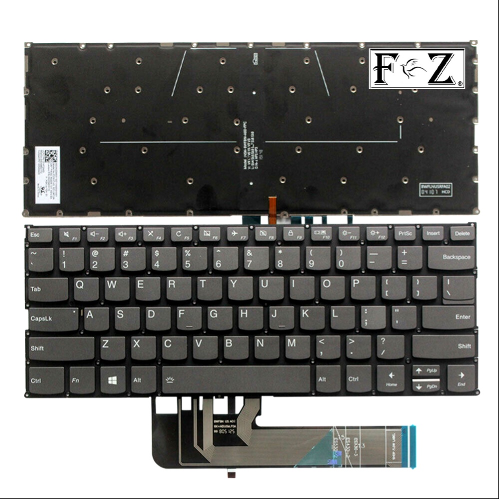 LENOVO KEYBOARD LAPTOP LENOVO IDEAPAD C340-14 C340-14API C340-14IML C340-14IWL GRAY - BACKLIGHT