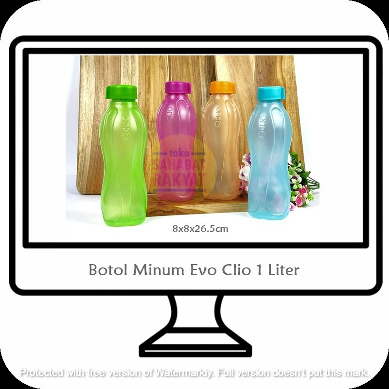 BTL011C Botol Minum Evo Clio 1L