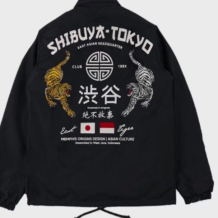 SHOPEE 11.11 Coach Jaket Memphisorigins / Coach Jacket Memphisorigins / Coach Jepang / Memphis origi