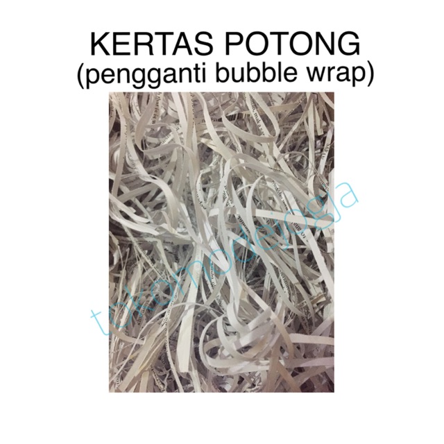 

Paper Shredder Kertas Potong Pengganti Bubble Wrap Bublewrap