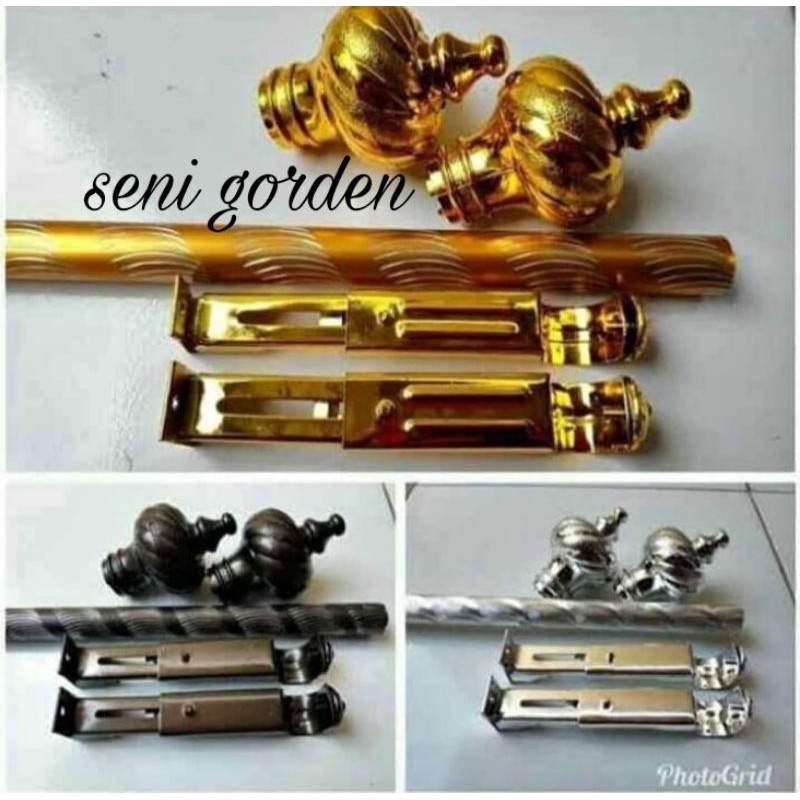 Jual Batang Gorden Full Set Tiang Gorden Besi Gorden Shopee Indonesia