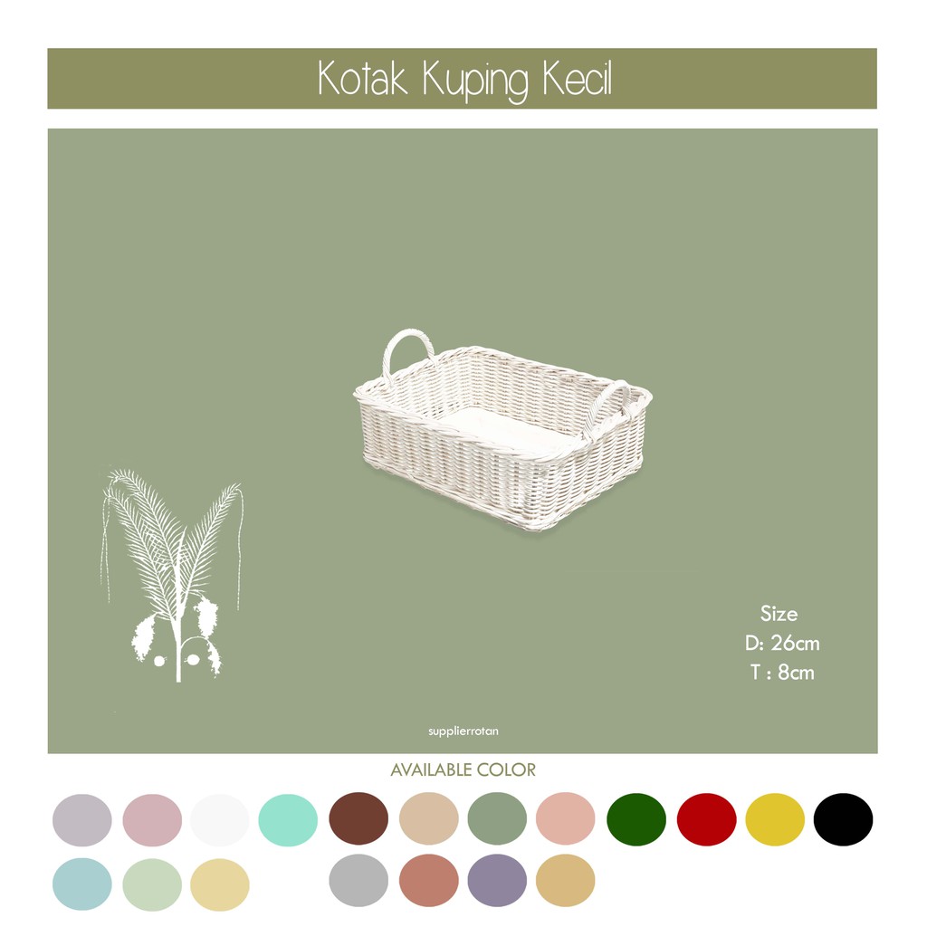

KOTAK KUPING KECIL/SEDANG/BESAR