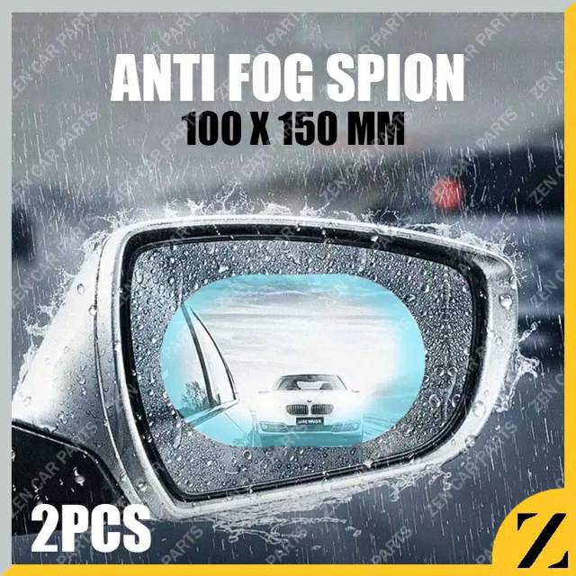 Kaca film spion anti air / anti Fog spion