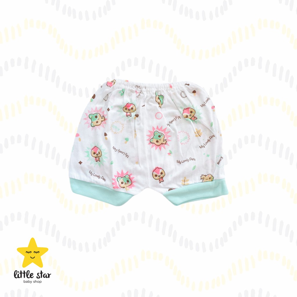 ISI 3 PCS Celana Pendek Anak Cewek Cowok Motif