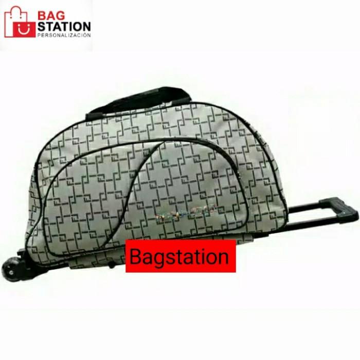 Tas Koper Cabin Travel Bag Troli Polo Gear Roda Original Import