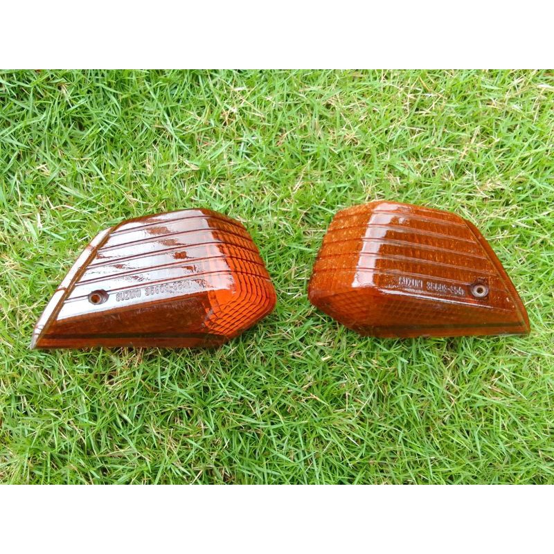 kaca mika lampu sein belakang riting sen belakang stoplamp suzuki rc 100 rc100