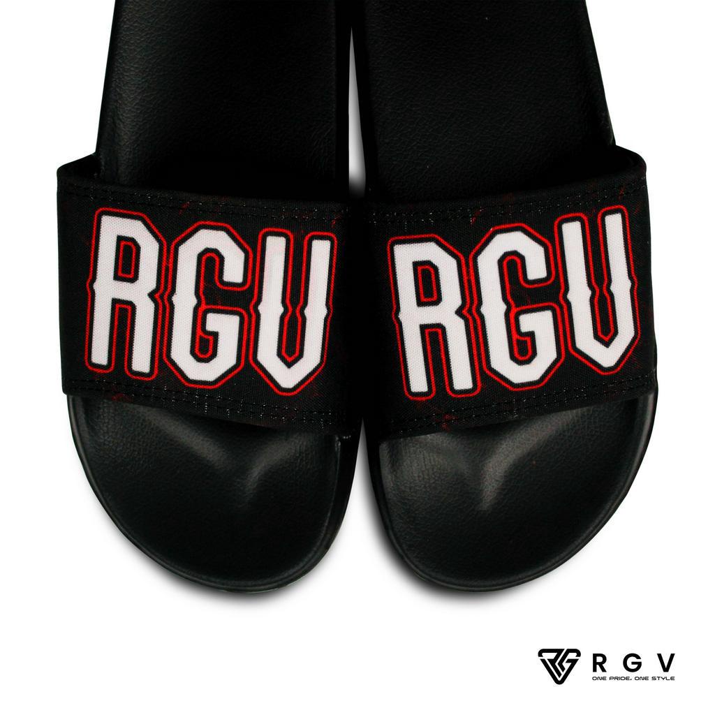 RGV - SANDAL PRIA DAN WANITA SLIDE SLIP ON SENDAL ANTI LICIN RINGAN SELOP MECHANIC RED