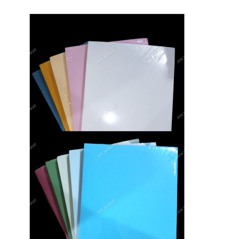 

Kekinian Kertas karton buffalo uk FOLIO cover jilid MIX warna