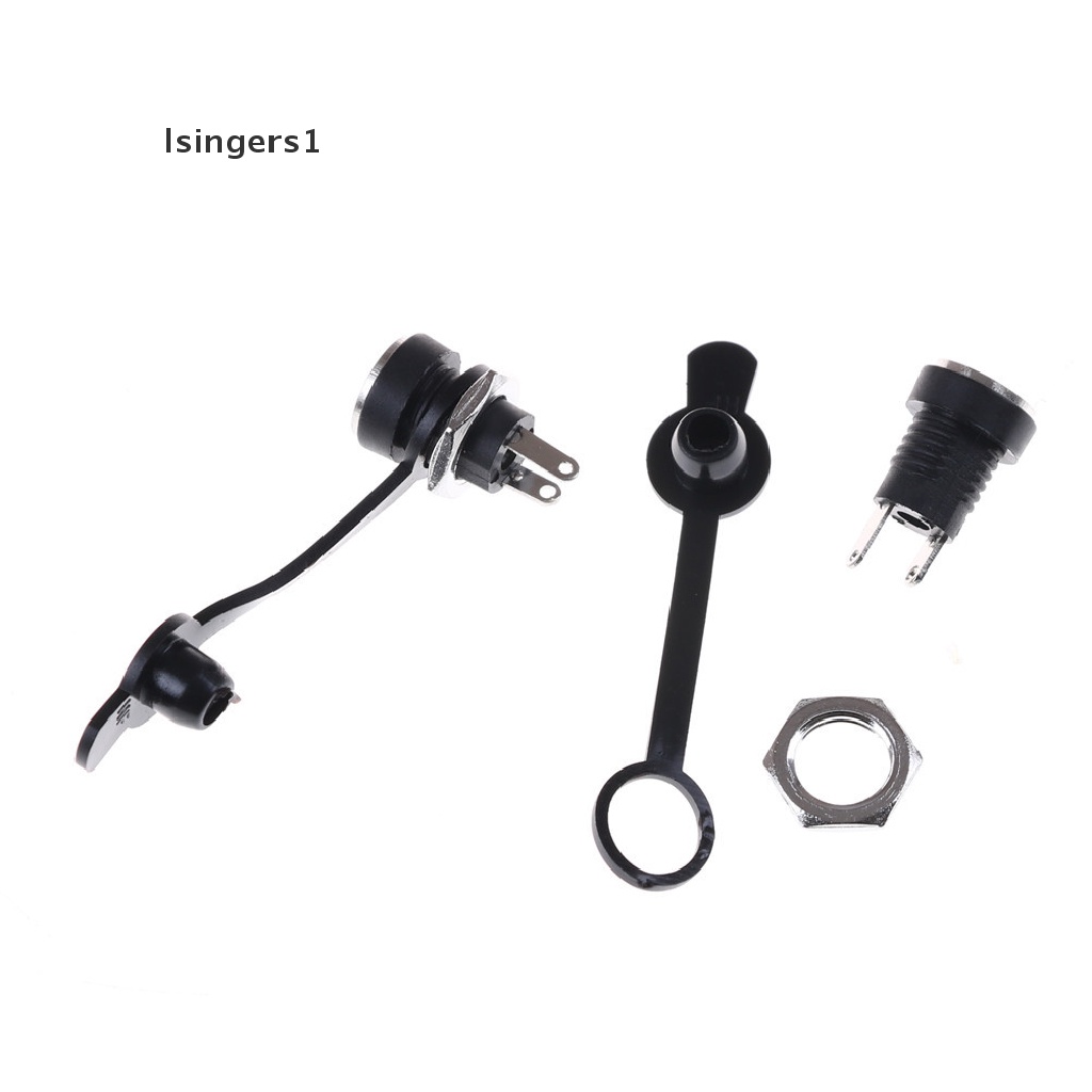 (lsingers1) 2pcs Soket Jack Power DC 5.5x2.5mm Female Tahan Air