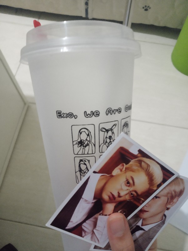 Reusable Cup Exo Nct127 Bts Edition
