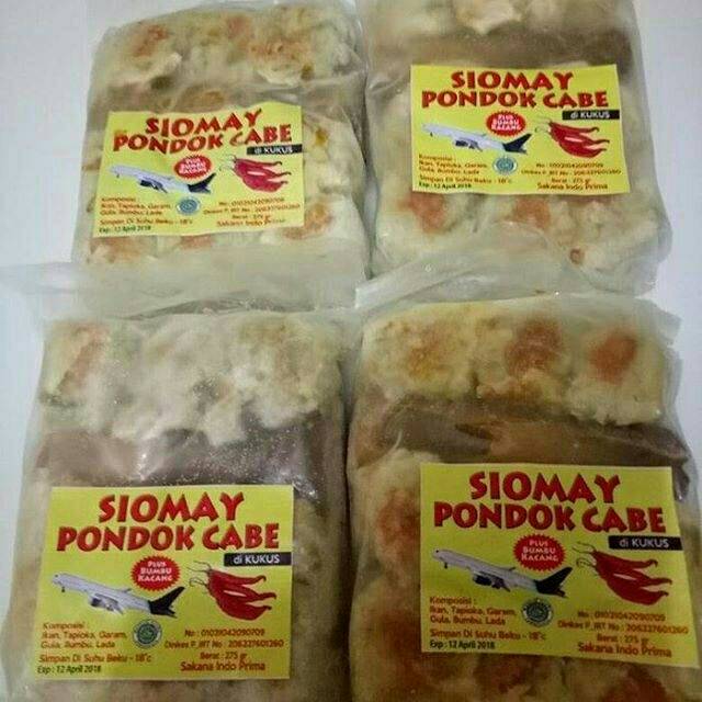 

Siomay pondok cabe+bumbu