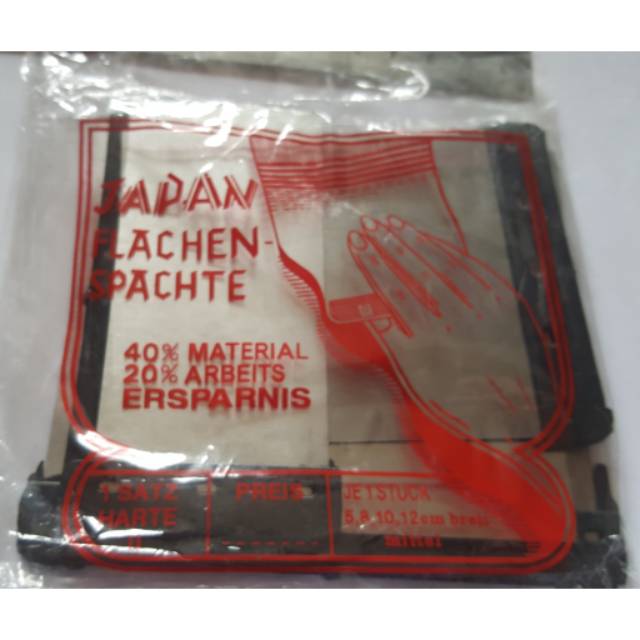 Kape set biasa scrape plat dempul plamir