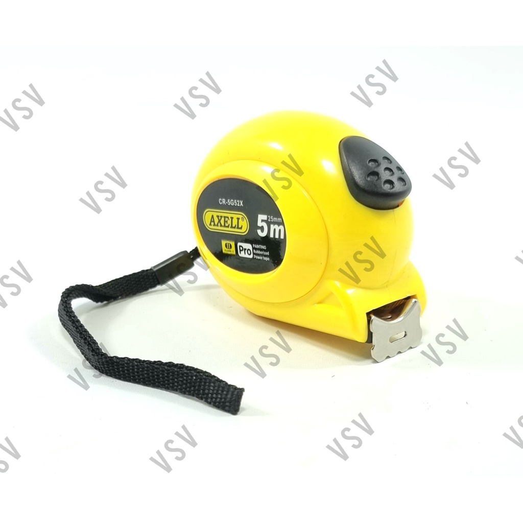 Meteran 5mx25mm Auto Stop Tape measure Measuring Tape Roll Meter