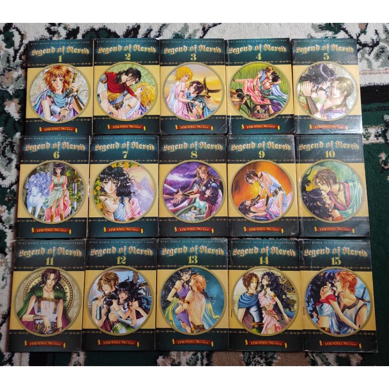 Komik korea: Legend Of Nereid 1-15 tamat (Hwang mi ree)