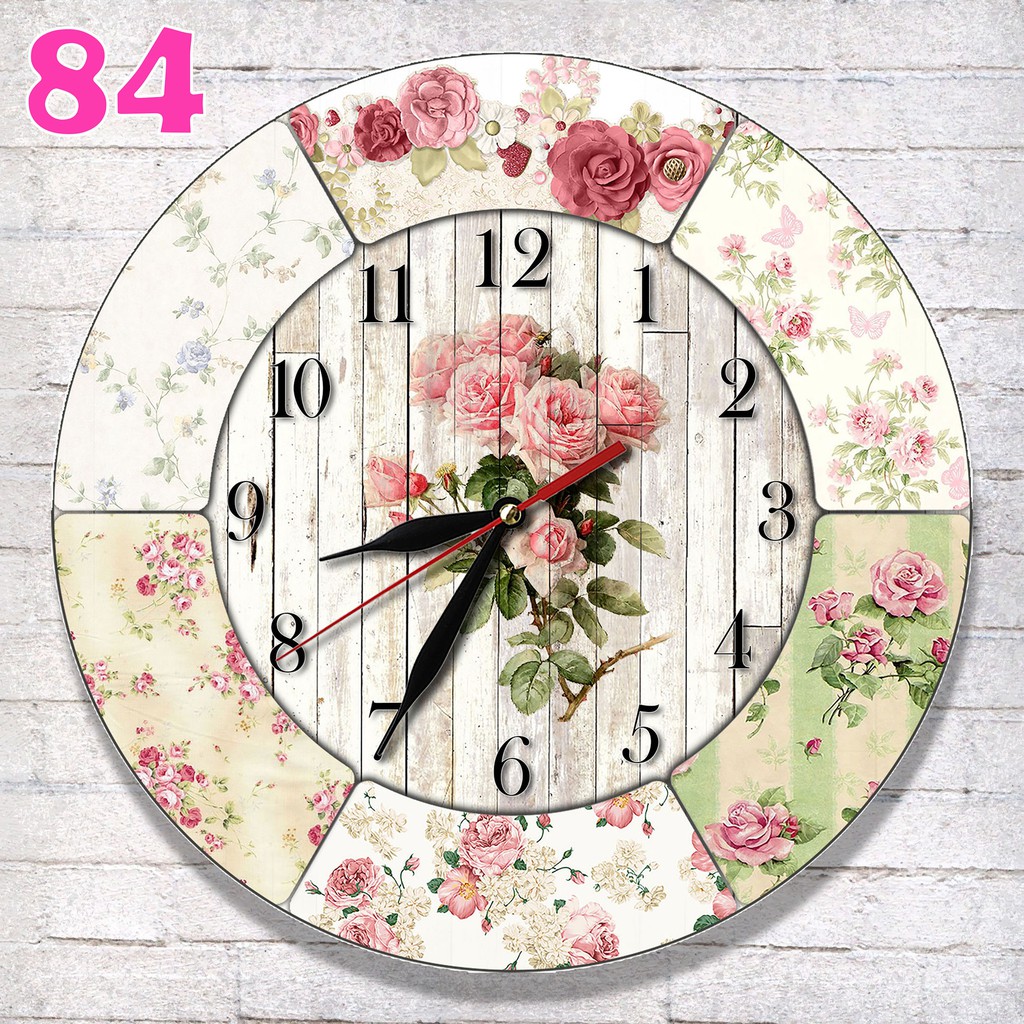 84 Jam Dinding Unik Lucu Bahan MDF Motif Gambar Kartun Burung Shopee Indonesia