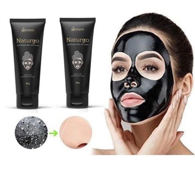 Masker Naturgo Hanasui Tube Masker Hanasui Naturgo Original 100% Masker Naturgo Tube Masker Lumpur