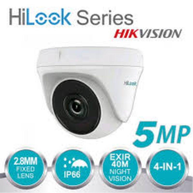 CAMERA CCTV 5MP HILOOK TURBO HD T150-P CAMERA INDOOR GARANSI HILOOK 2