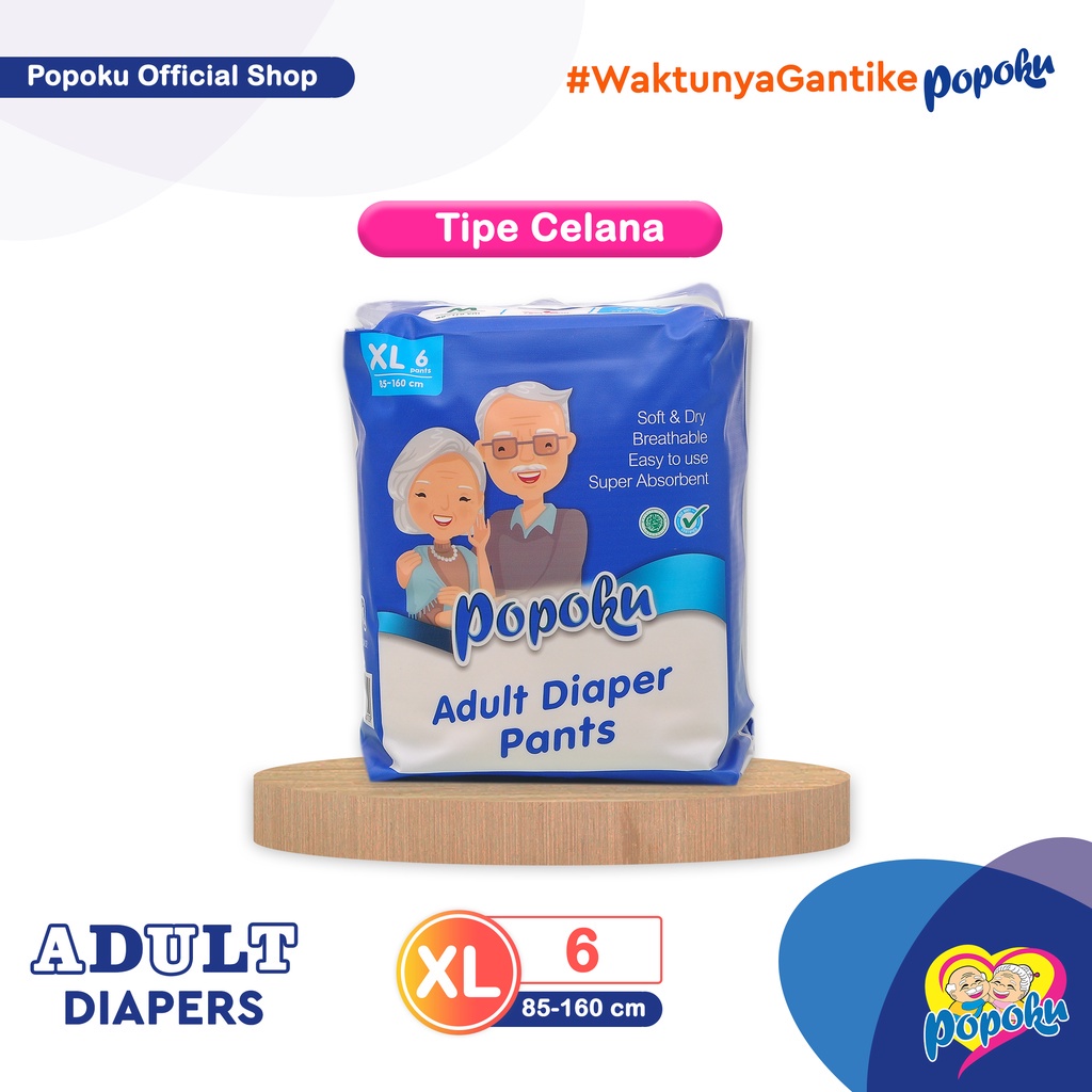 POPOKU POPOK DEWASA TIPE CELANA SIZE XL