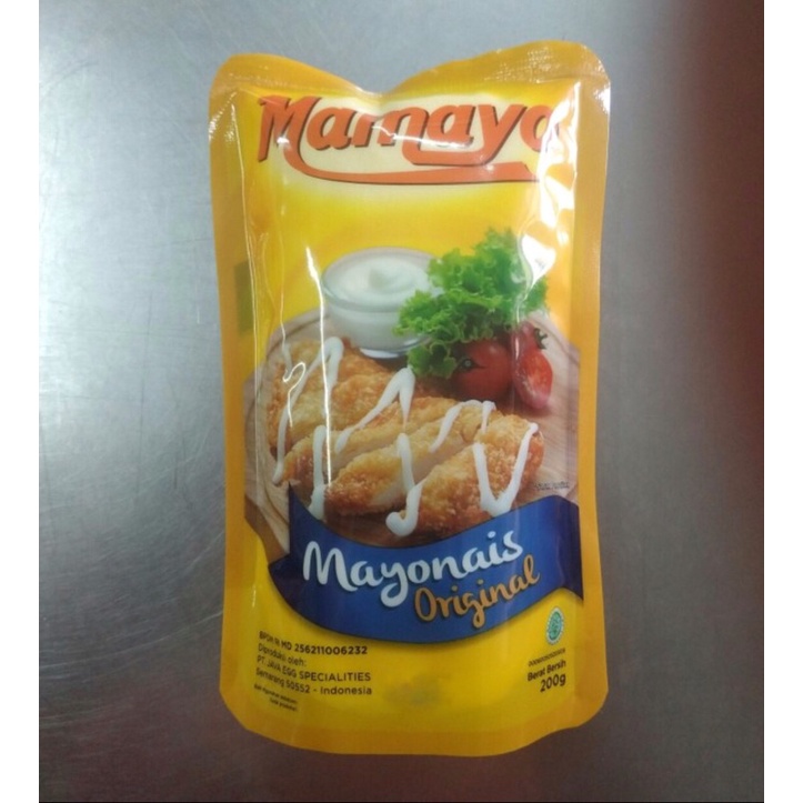 Mamayo Mayonais Original 200gr Mayo Mayones Mayonnaise